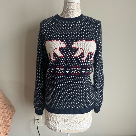 Topman Polar Bear Sweater - Picture 3 of 8